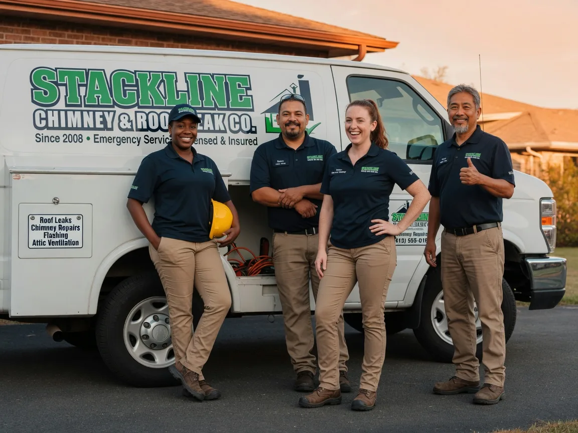 Chimney flashing repair company in Wellington, TX